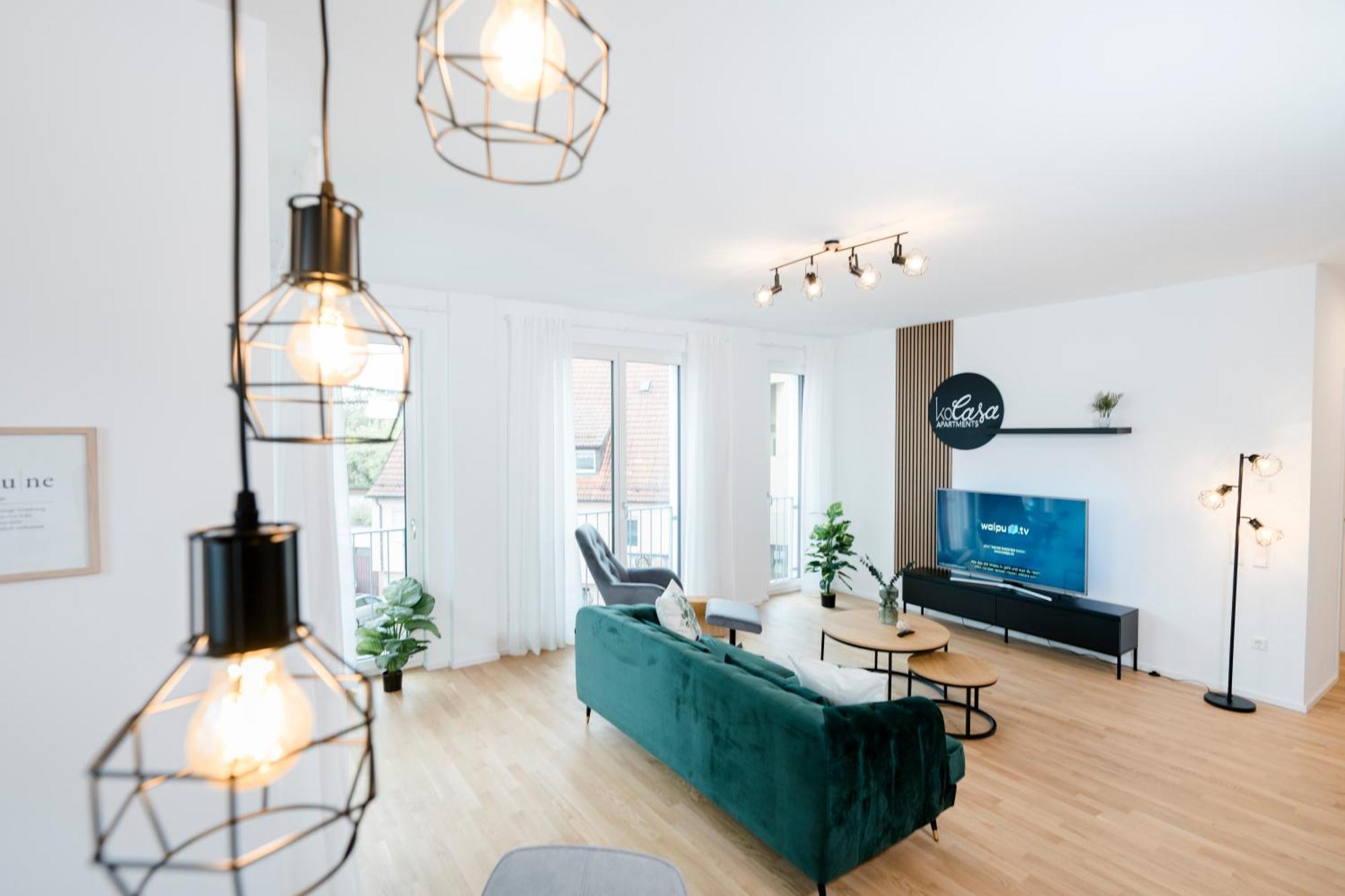 Kocasa-Apartments 02, Design, City-Center Boeblingen, Stellplatz, Balkon, Waipu-Tv Экстерьер фото