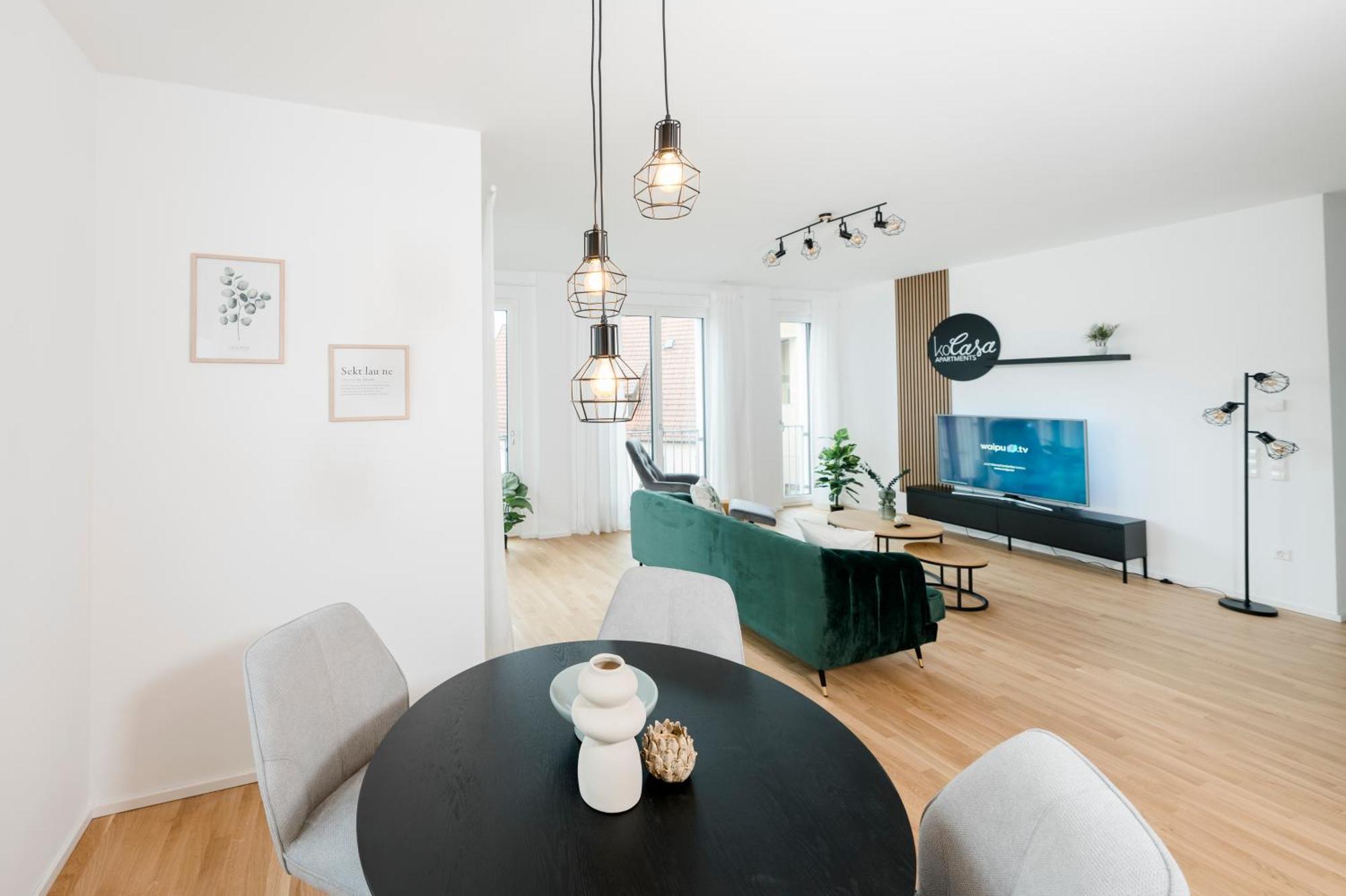 Kocasa-Apartments 02, Design, City-Center Boeblingen, Stellplatz, Balkon, Waipu-Tv Экстерьер фото