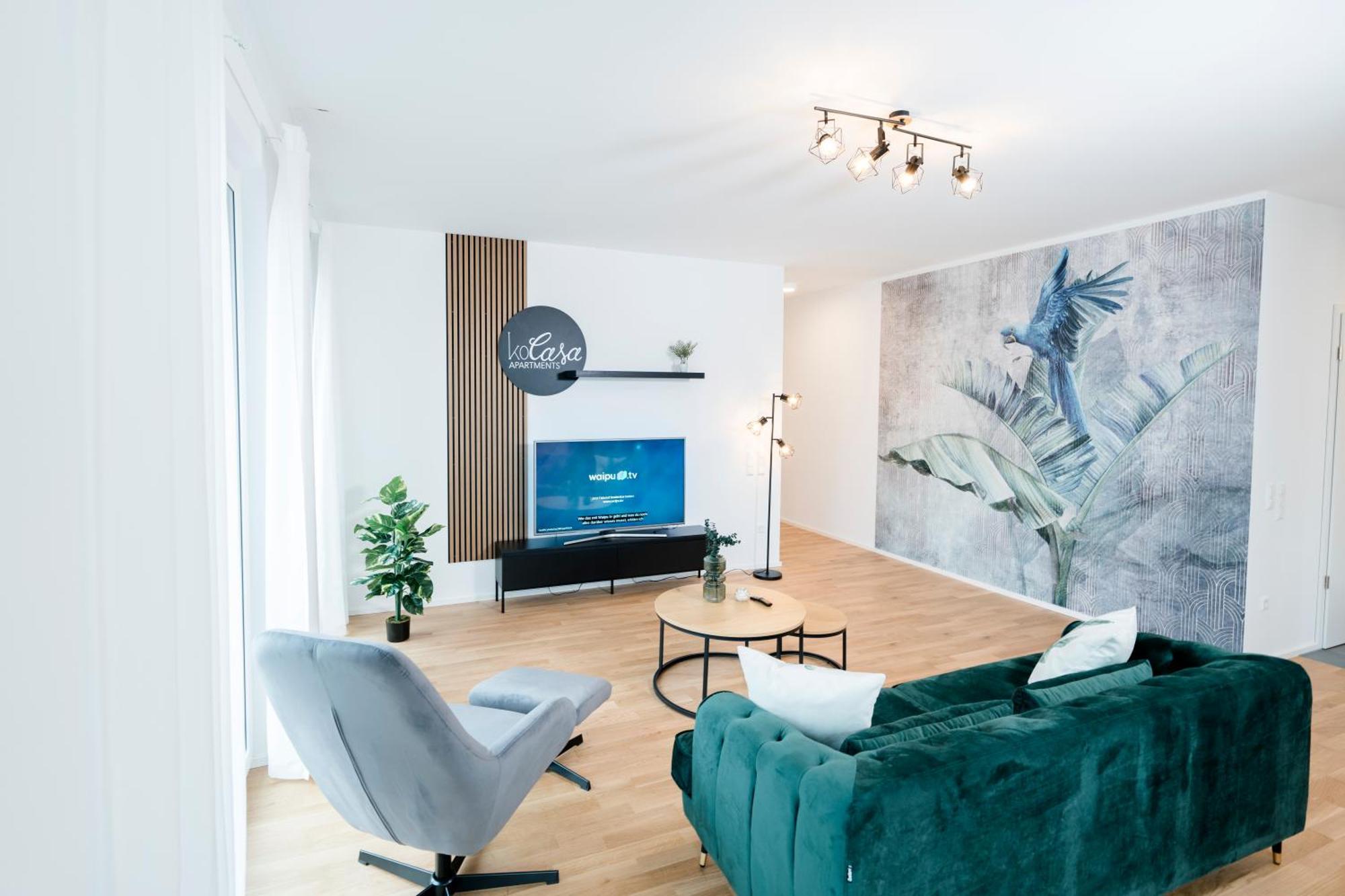 Kocasa-Apartments 02, Design, City-Center Boeblingen, Stellplatz, Balkon, Waipu-Tv Экстерьер фото