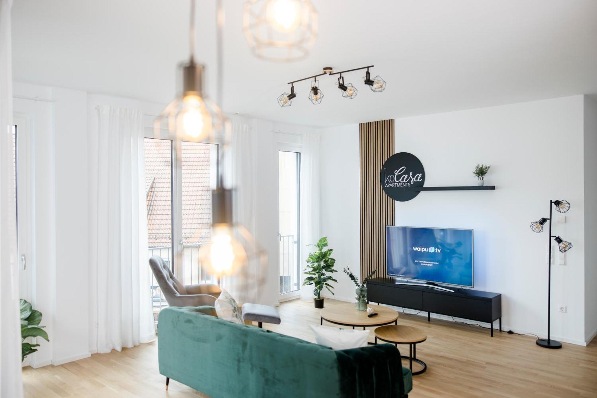 Kocasa-Apartments 02, Design, City-Center Boeblingen, Stellplatz, Balkon, Waipu-Tv Экстерьер фото