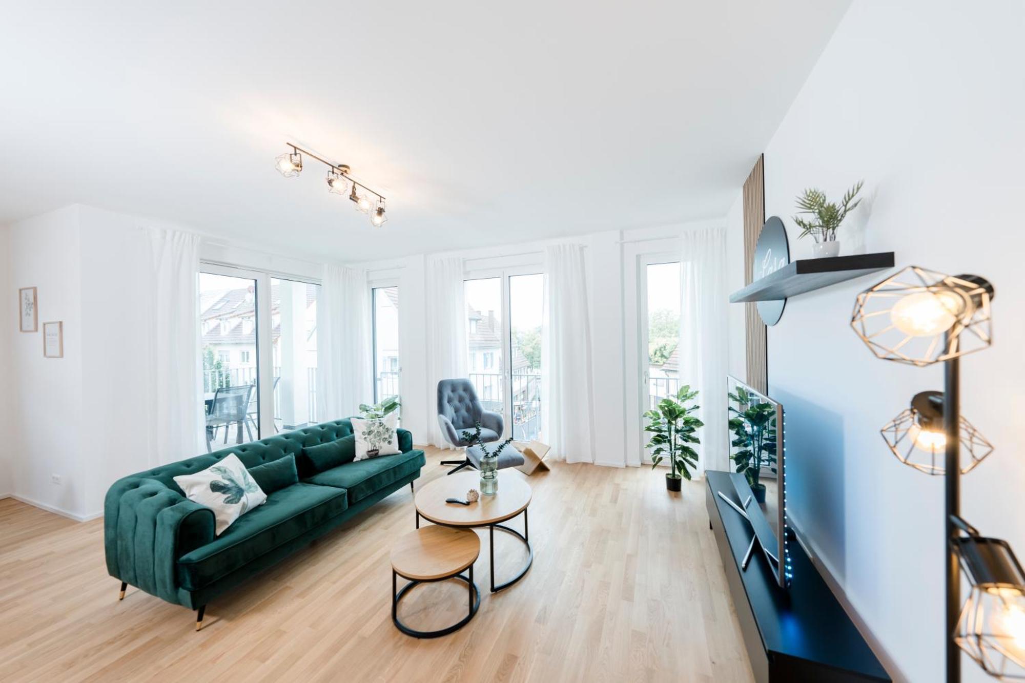 Kocasa-Apartments 02, Design, City-Center Boeblingen, Stellplatz, Balkon, Waipu-Tv Экстерьер фото