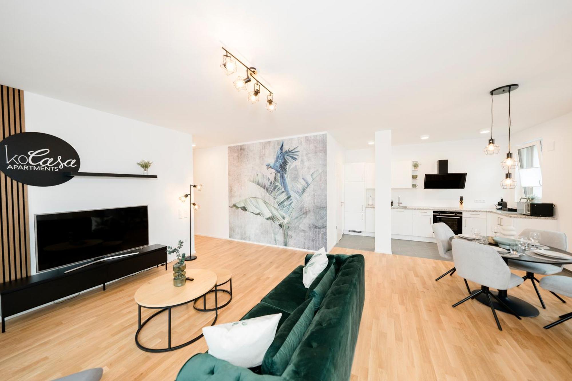 Kocasa-Apartments 02, Design, City-Center Boeblingen, Stellplatz, Balkon, Waipu-Tv Экстерьер фото