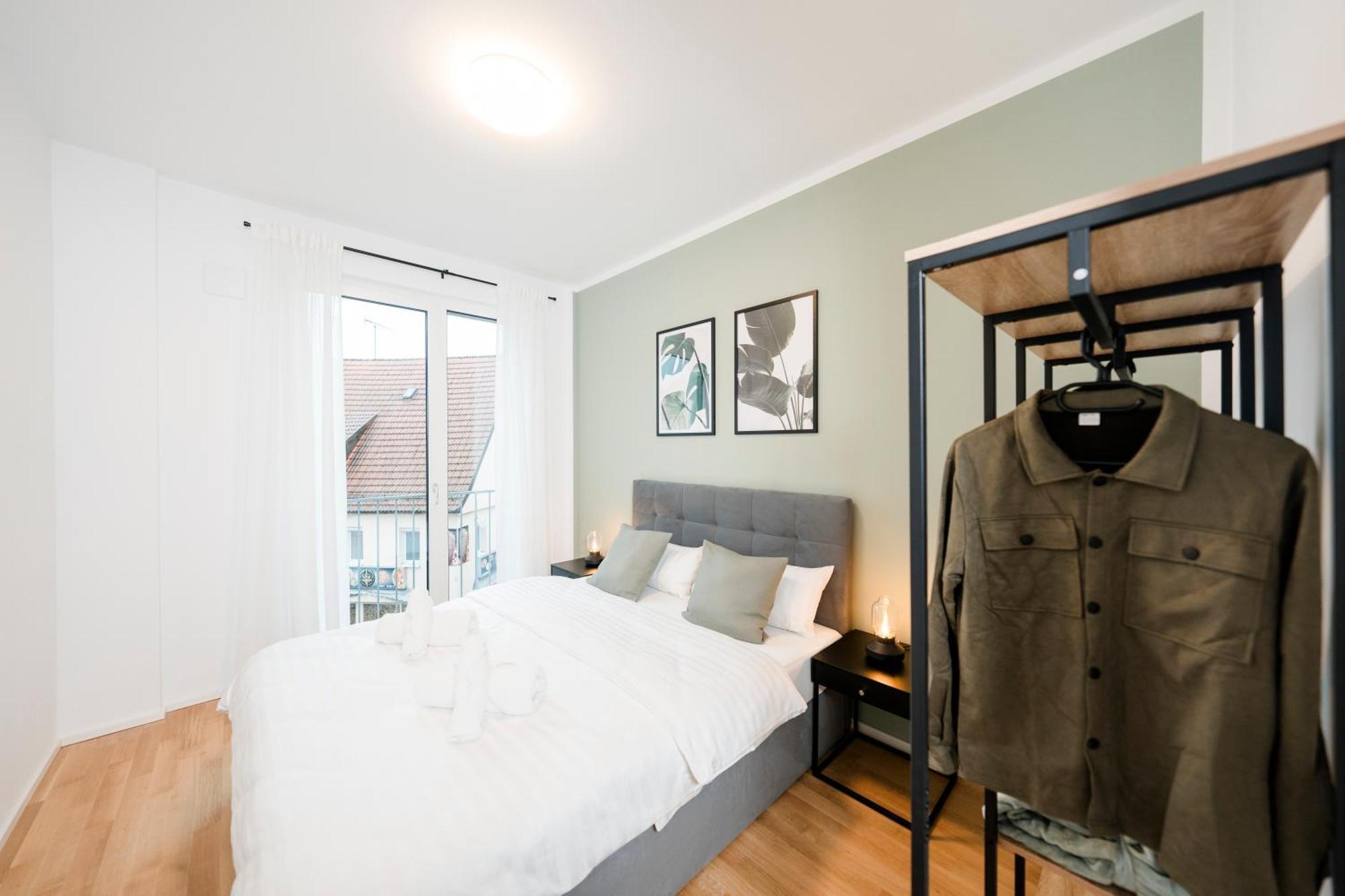 Kocasa-Apartments 02, Design, City-Center Boeblingen, Stellplatz, Balkon, Waipu-Tv Экстерьер фото